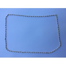 Small Silver Tulsi Neck Bead NeckLace
